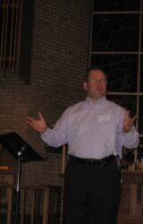 CHC Andrew Eastman, Campaign Co-chair, addressing the congregation at Kick-off Event (2)