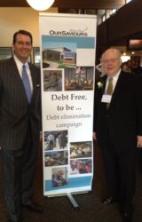 OSLC-JIm Klote with Campaign Steering Committee member Don Swanson