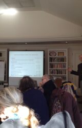 SFEC Steve Wilson presents at a Focus Group Meeting