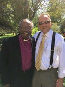 Presiding Bishop visits campaign site