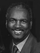 Smiling man in a suit