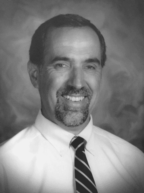 Smiling man in formal attire