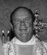 Clergyman in ceremonial robe