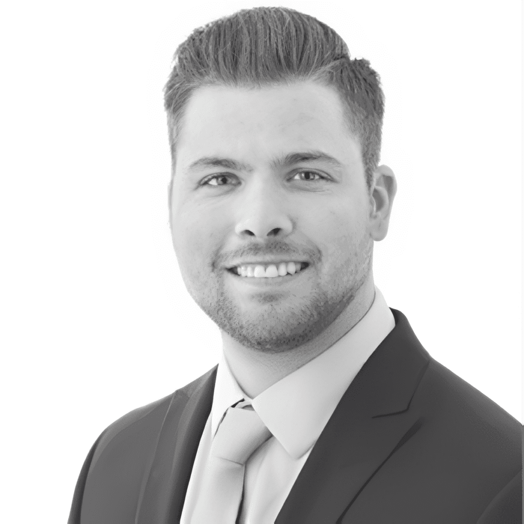 Smiling man wearing suit and tie