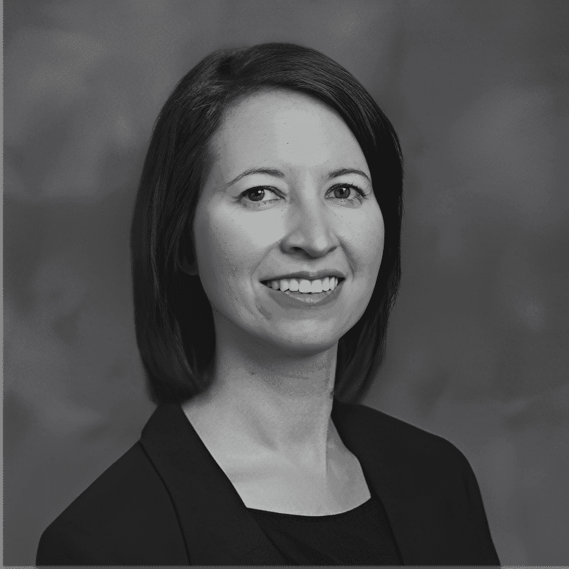 Professional headshot of smiling woman